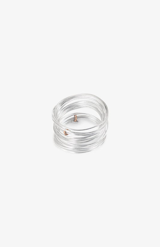 Bracelet aluminium - Rond - Large