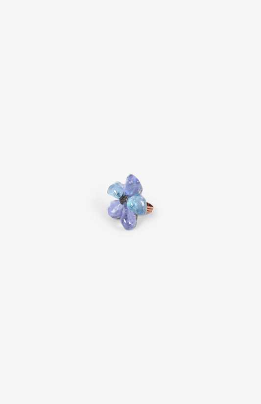 Bague Fleurs - Violet Bleu - Marianne Olry