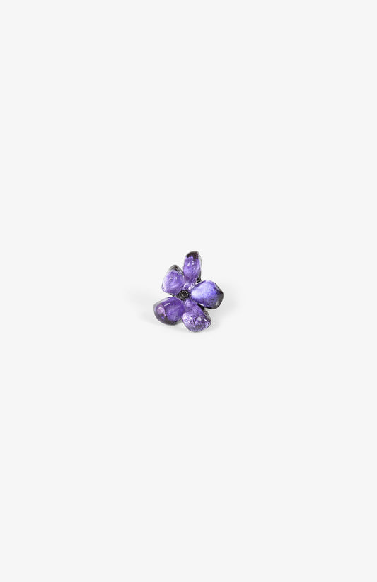 Bague Fleurs - Violet - Marianne Olry